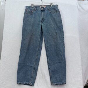 Vintage Levis 560 Jeans Mens 34x30 (34x29) Blue Comfort Fit Tapered Leg Baggy